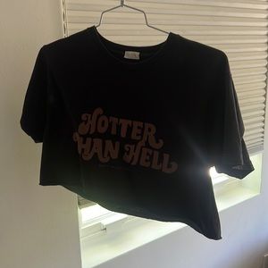 Brandy Melville Cropped T-shirt